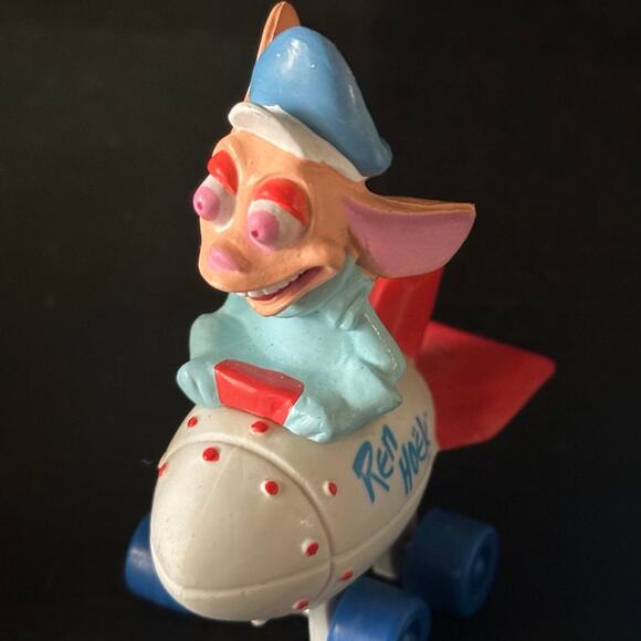 1994 Ren and Stimpy Nickelodeon Hardees Ren Hoek Vehicle Action Figure - Picture 1 of 1